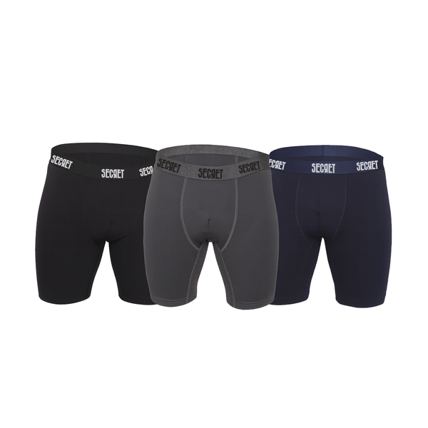 Secret Long (1 black-1 grey- 1 navy)